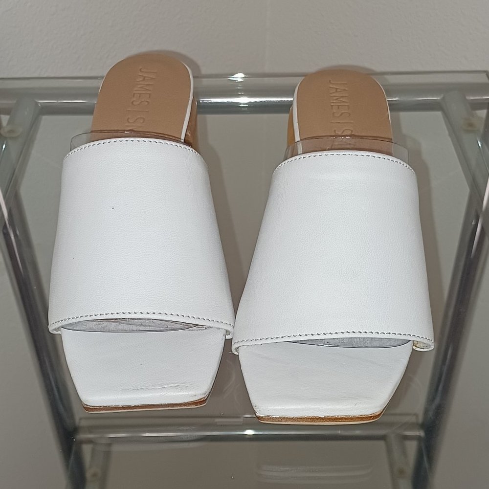 James Smith - Woman's shoes / THE SICILY SLIDE  - White